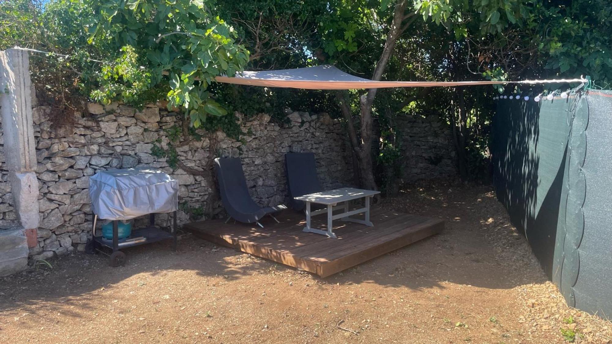 Mobil-Home En Pleine Nature A 3 Mins Du Lac Du Salagou Avec Vue Panoramique Lacoste  외부 사진